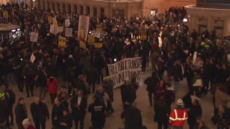 Anti-police protesters demand 'cop-free' NYC subways | FOX 5 New York