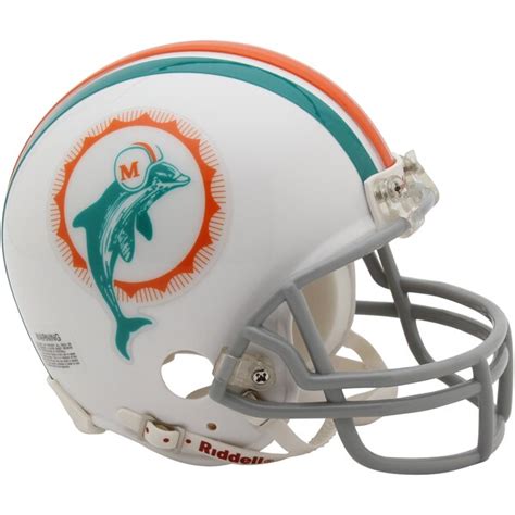 Miami Dolphins Riddell Throwback Mini Helmet - NFLShop.com