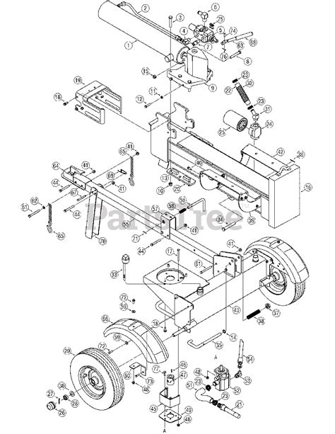 Craftsman Log Splitter Parts Diagram Looking For Craftsman M