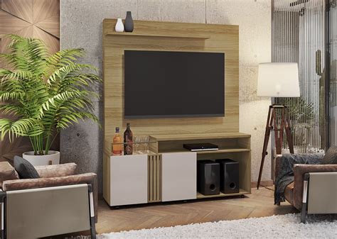 Estante Home para TV Até 65 Polegadas Love 2 Portas JCM Movelaria