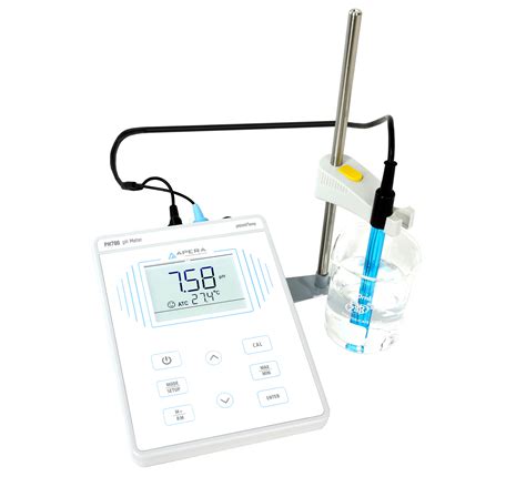 PH700 Benchtop PH Meter Tester Kit With PH Electrode Probe Apera