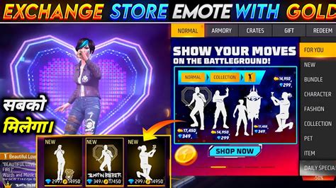 Claim Free Emotes In Store Free Fire New Event Ff New Event Today