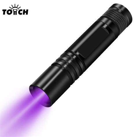 Jual Led Senter Nm Uv Flashlights Genggam Ultraviolet Mini Torch