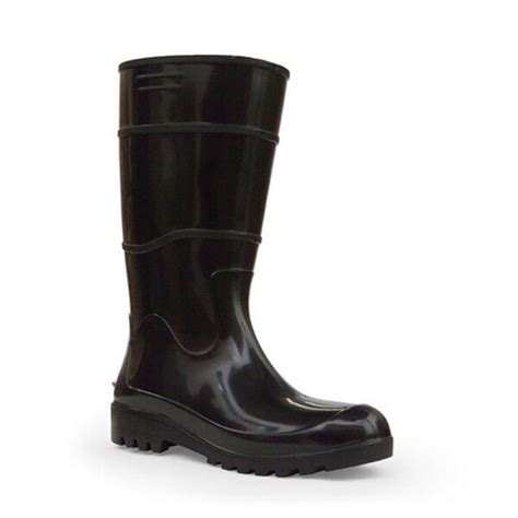 Bota Pvc Cano Longo Preta N Workflex Op O Preto A Tamanho