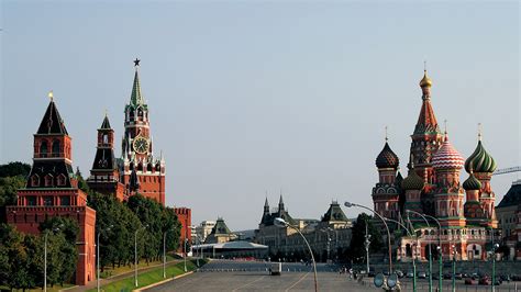 Pictures Moscow Russia Street Temples Cities 1920x1080