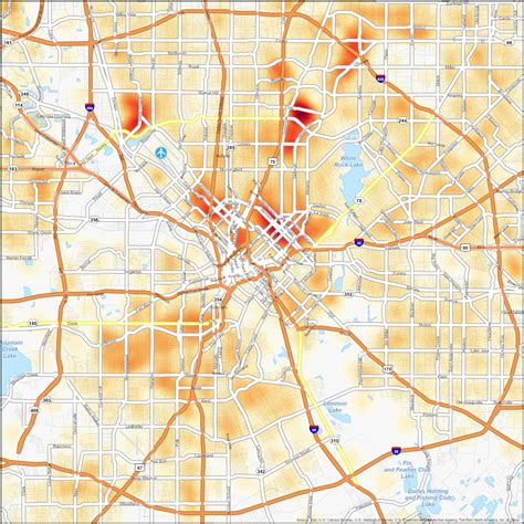 Dallas Crime Map Gis Geography