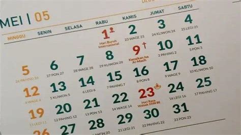 Kalender 2025 Ada 3 Hari Libur Menjelang Pertengahan Tahun Ada Hari Besar Apa Saja