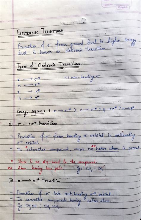 Solution Complete Notes On Spectroscopy Chemistry Studypool