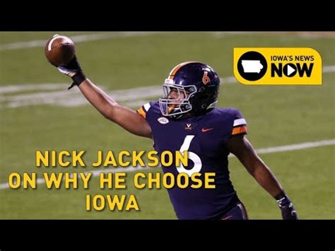 New Hawkeye LB Nick Jackson Explains Why He Transferred To Iowa YouTube