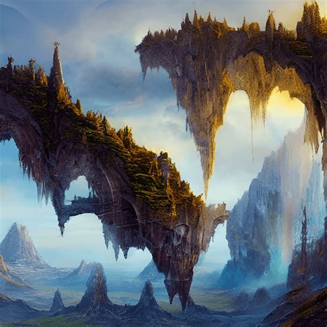 Fantasy Landscape Concept Art · Creative Fabrica