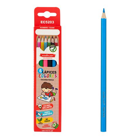 Lápices de colores ColourKids Starplast Papelería Online