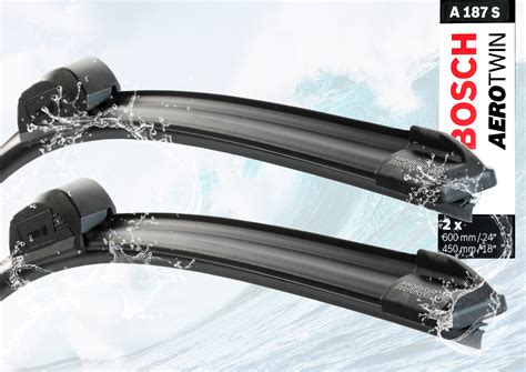 BOSCH A187S AeroTwin Scheibenwischer 600mm/450mm 2st. SET ...