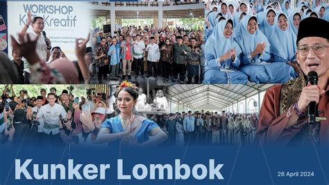 Menparekraf Sandiaga Uno Dorong Kabupaten Lombok Lakukan Uji Petik