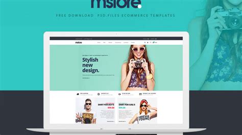 E Commerce Website Product Page Free PSD Template PsFiles