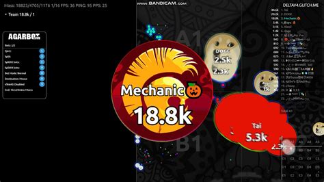 Mechanic Agario Agar Io Tricksplit Canonsplit Popsplit YouTube