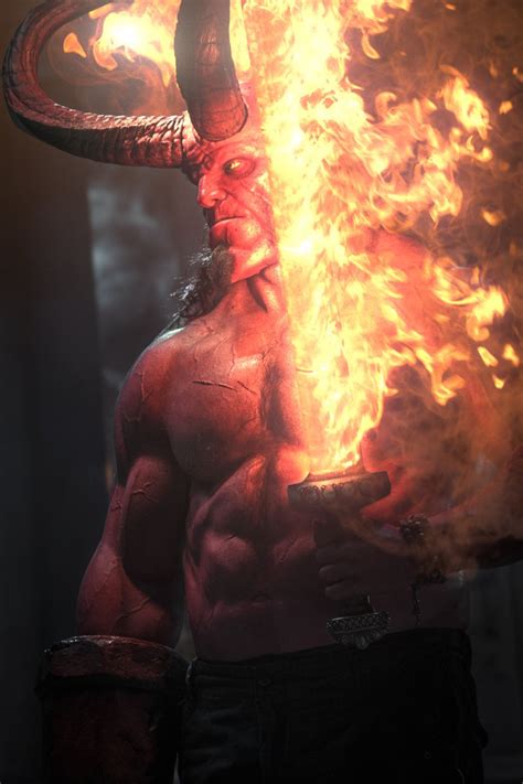 Your First Look At The New Hellboy