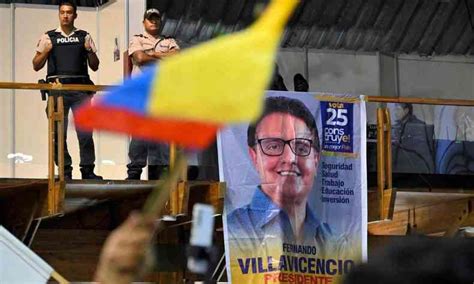 Equador Partido Anuncia Amigo De Candidato Assassinado Para Eleições