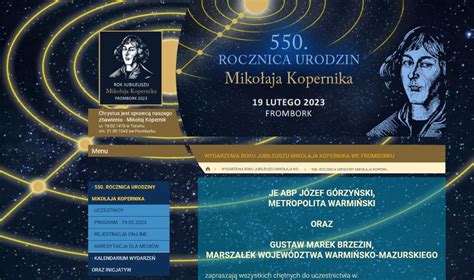 550 Rocznica Urodzin MIKOŁAJA KOPERNIKA Frombork 2023 MADE IN