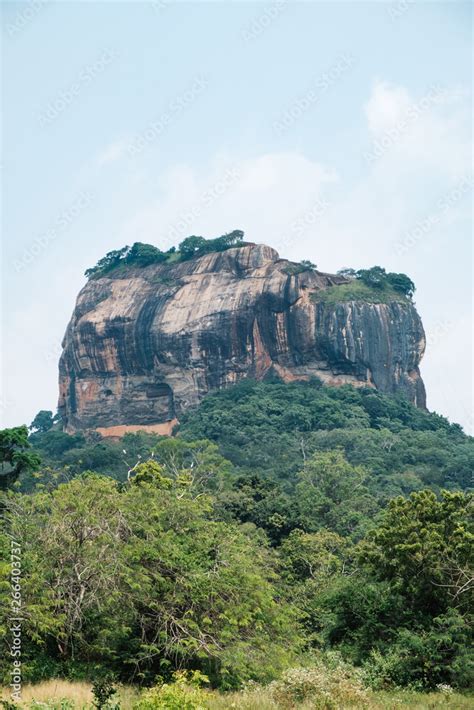 Sigiriya Rock Stock Photo | Adobe Stock