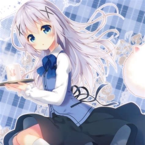 Download Blue Eyes Purple Hair Long Hair Is The Order A Rabbit Chino