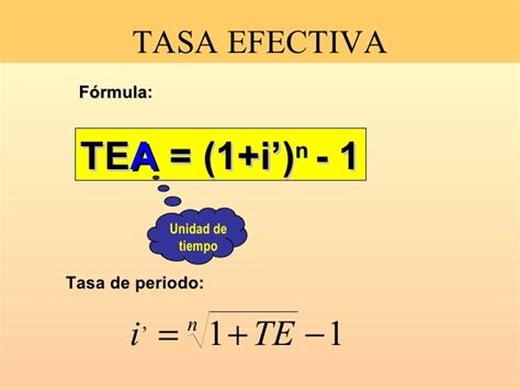 Tasas De Interes