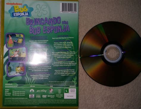 Dvd Original Bob Esponja Brincando Bob Esponja Mercadolivre