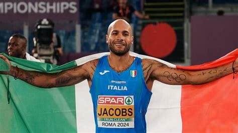 Marcell Jacobs Conquista L Oro Europeo Vincendo I Metri In