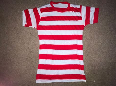 Red And White Striped Shirts For Women