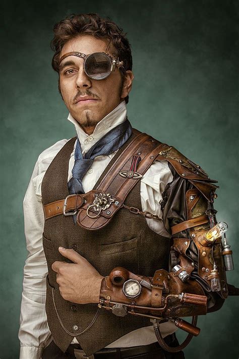 Photograph Steampunk By Horacio Casadey On Px Hommes Steampunk