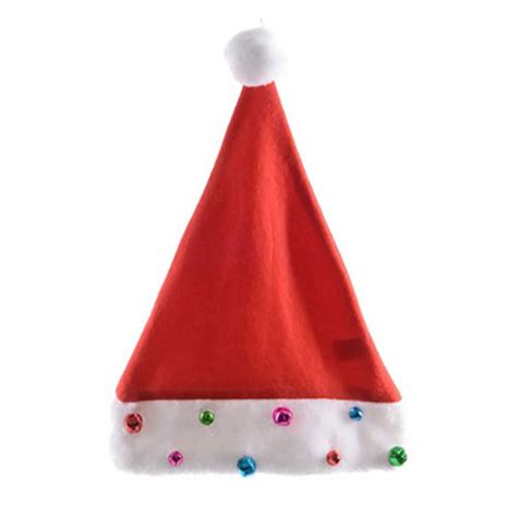 Cappello Babbo Natale Con Campanellini Baraldi Cotillons