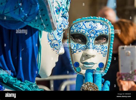 Traditional Venetian Carnival Mask Stock Photo Alamy