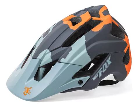 Casco De Seguridad Ultraligero Batfox Para Ciclismo Mtb Color Verde