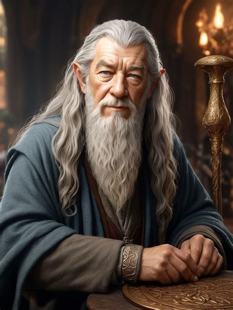 Premium Free Ai Images Gandalf From Lord Of The Rings Diffuse