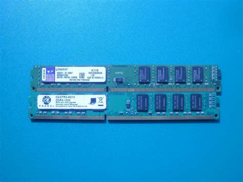 Yahooオークション 動作確認 Kingston・pasoul製 Pc3 10600u Ddr3