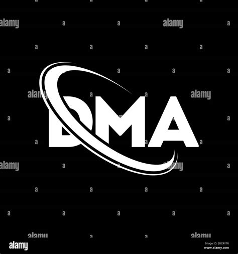 DMA logo. DMA letter. DMA letter logo design. Initials DMA logo linked ...