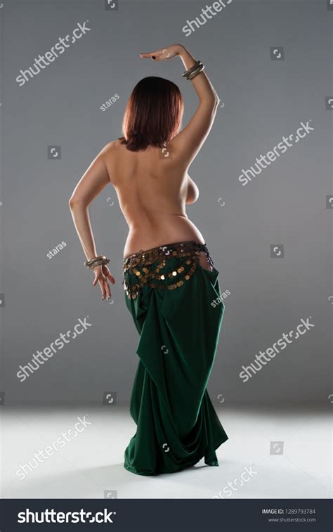 Sexy Women Performs Belly Dance Ethnic Stock Photo 1289793784