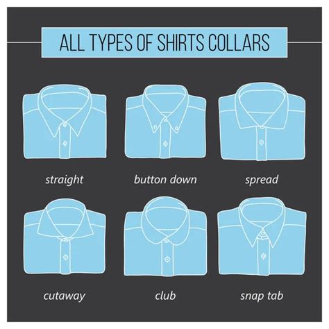 25 Dress Shirt Collars Vector Images Dress Shirt Collars Illustrations