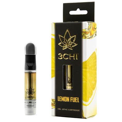 3chi Delta 8 Thc Vape Cartridge Lemon Fuel Cdt 1ml Leafly