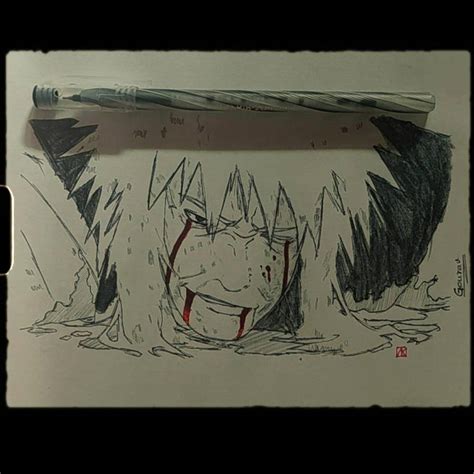 Jiraiya Death scene pencil sketch by gourav221b on DeviantArt