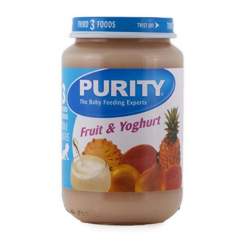 Purity Mixed Fruit And Yoghurt Baby Food 200 Ml Za