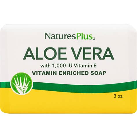 Natures Plus Aloe Vera With Vitamin E Soap 85g Pharm24 Gr