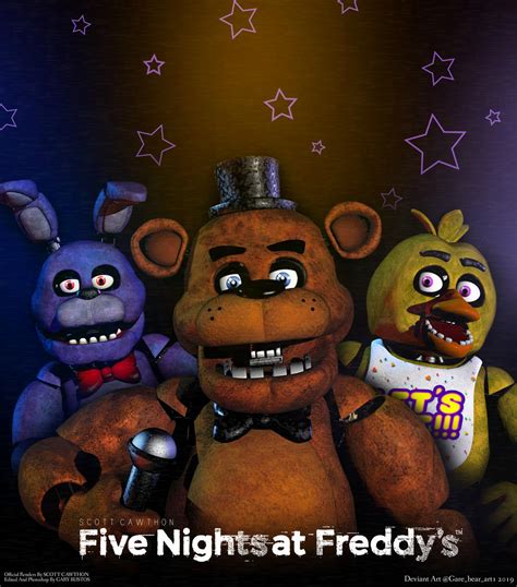 Fnaf 5th Anniversary 2019 By Garebearart1 On Deviantart