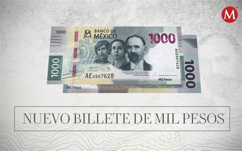 Nuevo billete de mil pesos así luce y estos personajes aparecen Grupo