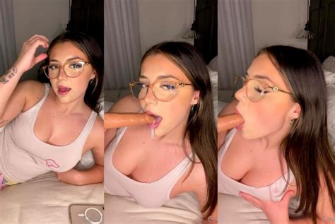 Lilith Cavaliere Dildo Blowjob Dirty Talk Video Leaked Onlyfans Nudes