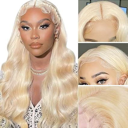 Amazon Blonde Lace Front Wig Human Hair X HD Transparent Lace Frontal Wig For Women