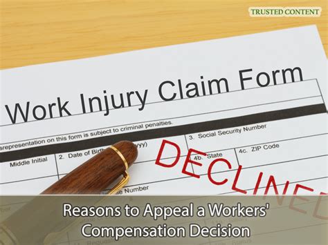 Navigating The Appeal Process For Your Workers Compensation Decision