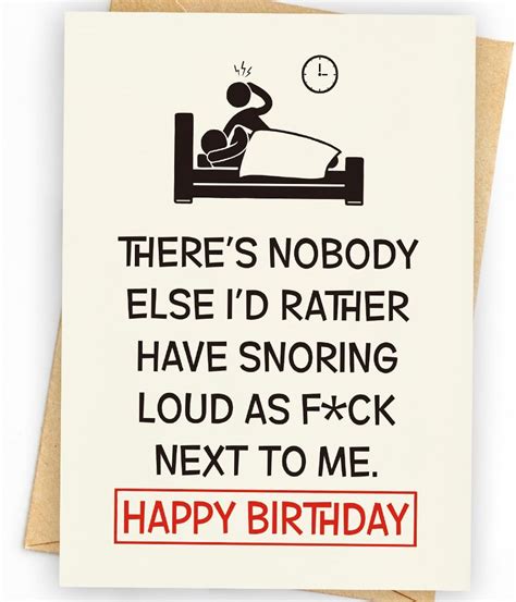 Amazon WowBefun Funny Birthday Card Gifts For Husband Boyfriend