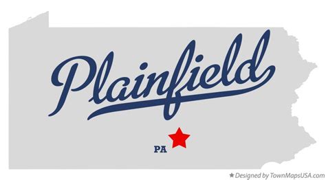 Map of Plainfield, Cumberland County, PA, Pennsylvania