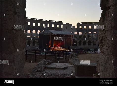 Pula Croatia Status Quo Held Concert At The Spectacular