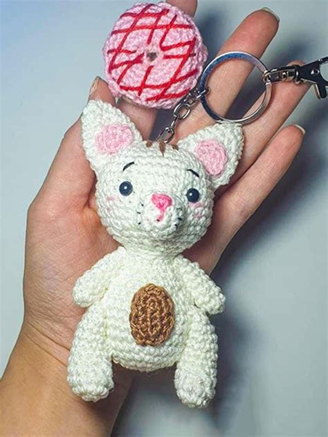 Gato Y Rosquilla Pdf Amigurumi Patr N Gratis Lovelycraft Crochet